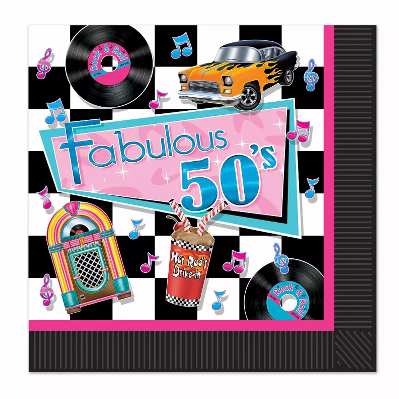 Napkins-Lunch (Multiple Designs Available)