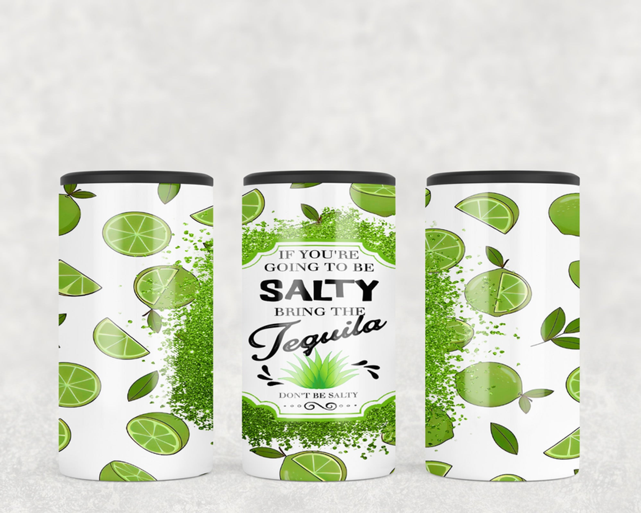 Bring the tequila  Steel can hugger - optional speaker