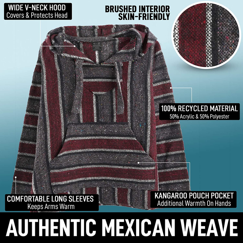 Authentic Mexican Baja Hoodie By Hydration Nation - S002009B002485P000046V000
