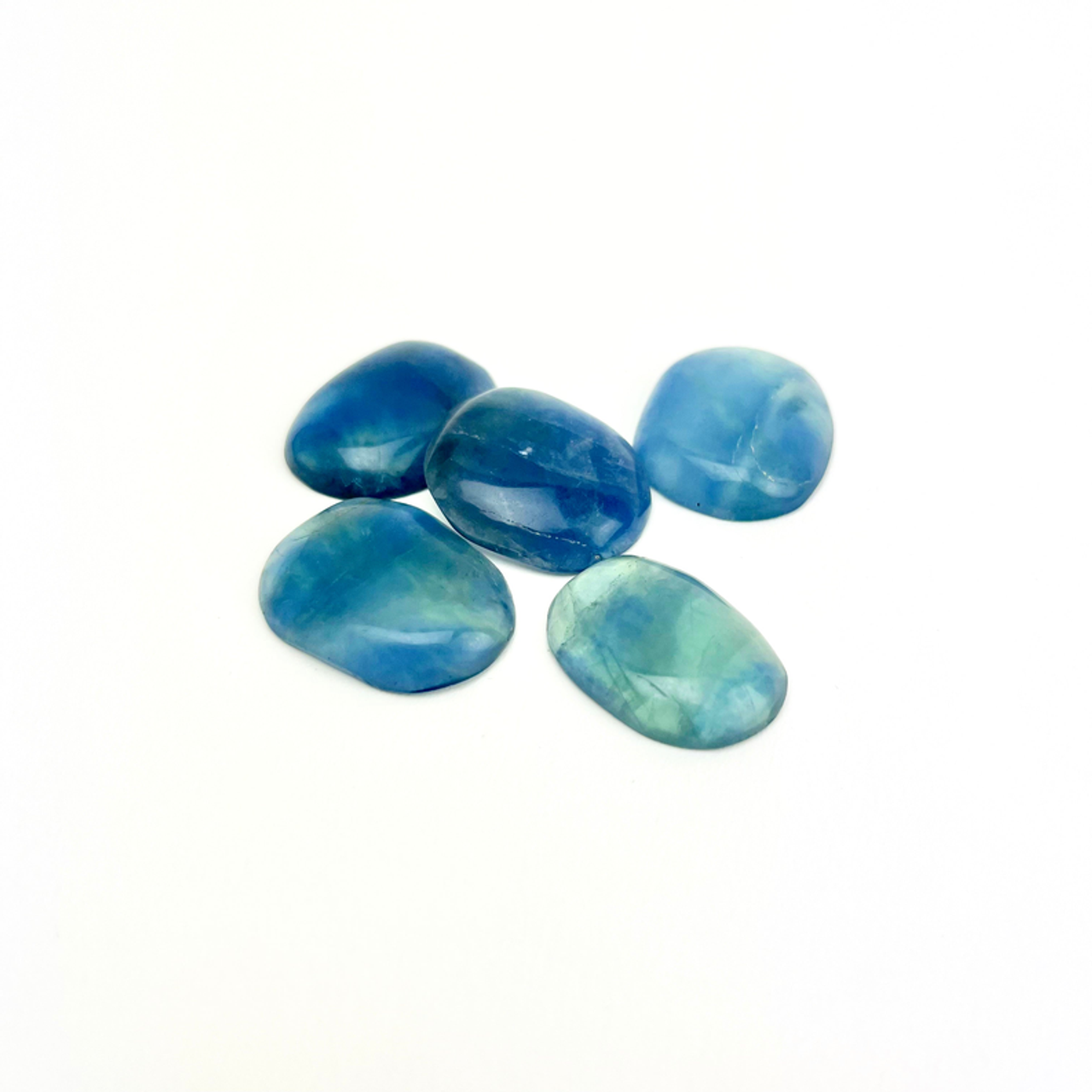 Blue Fluorite Cabochon | 20-30mm