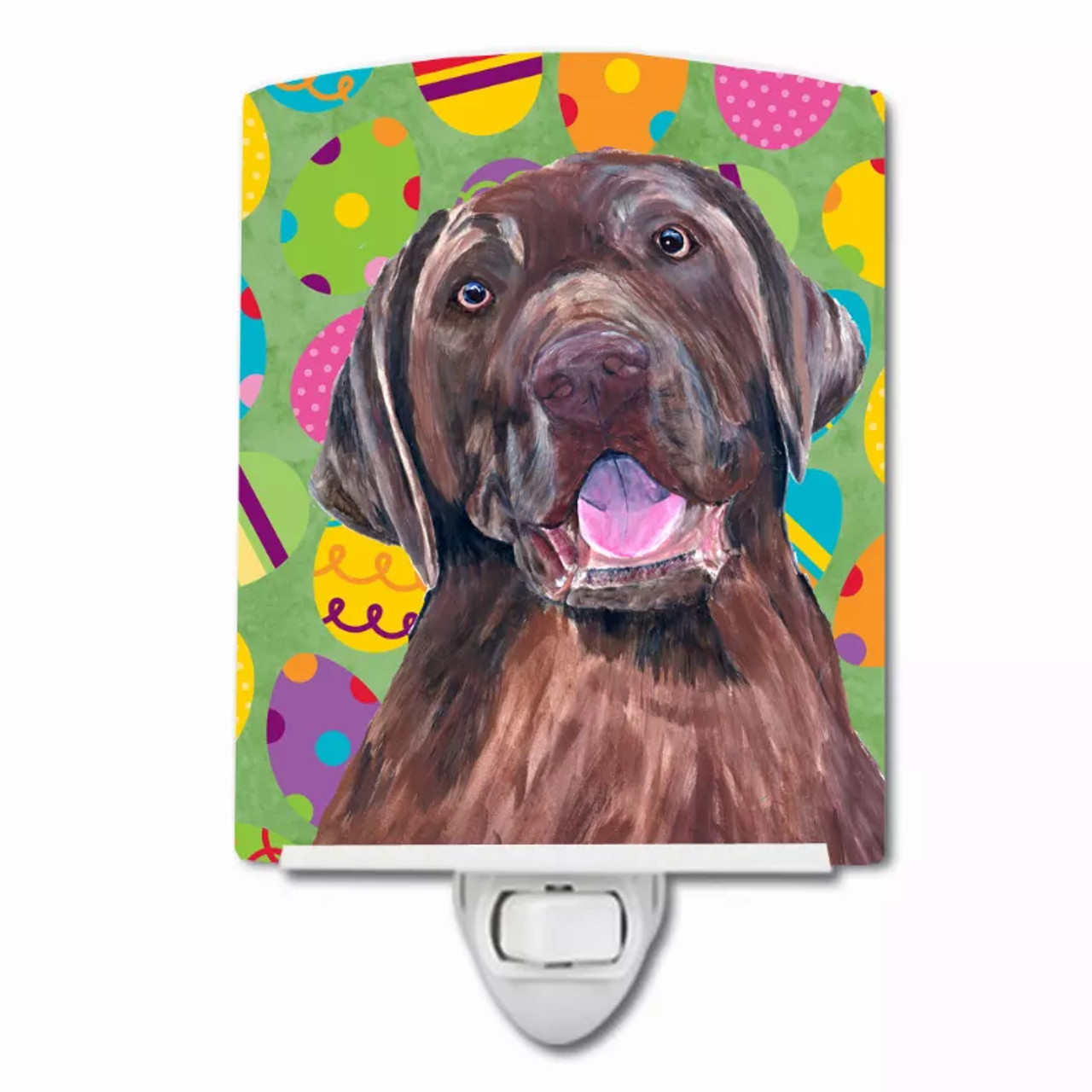 Easter Eggtravaganza Dog Art Ceramic Night Light - S000213B001695P103001V000