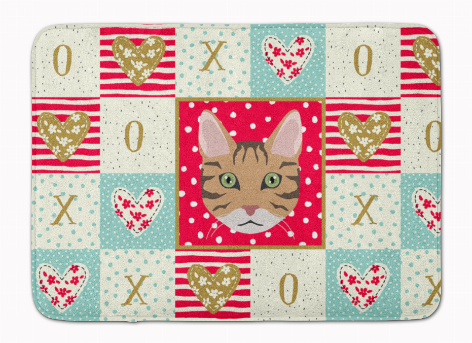 Cat Face XOXO Mat - CK5098RUG