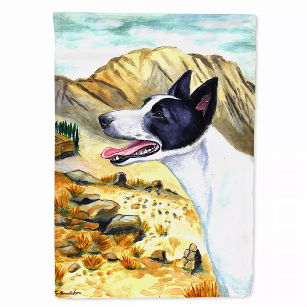 Dog Breed Themed Art Flag Canvas - 7018CHF