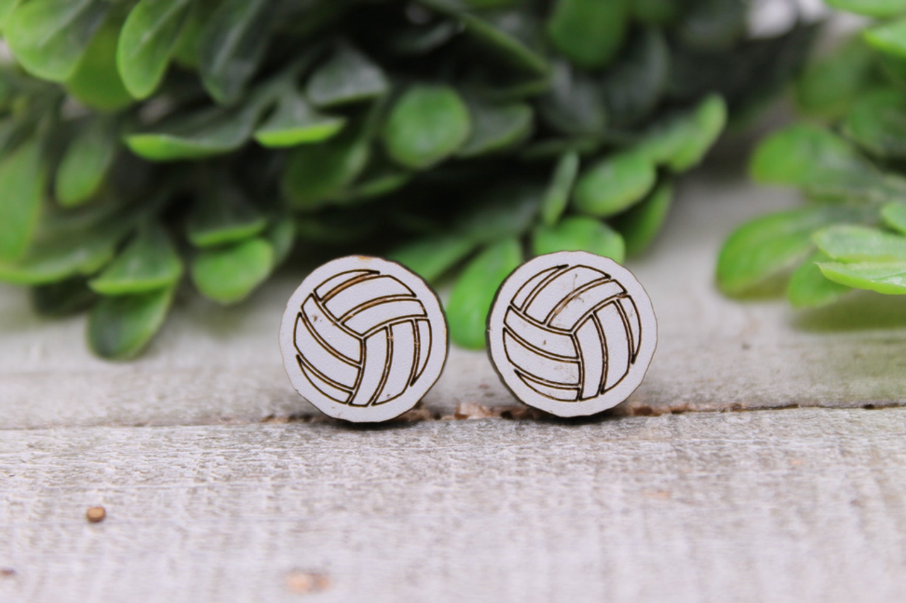 Volleyball || Stud Earrings
