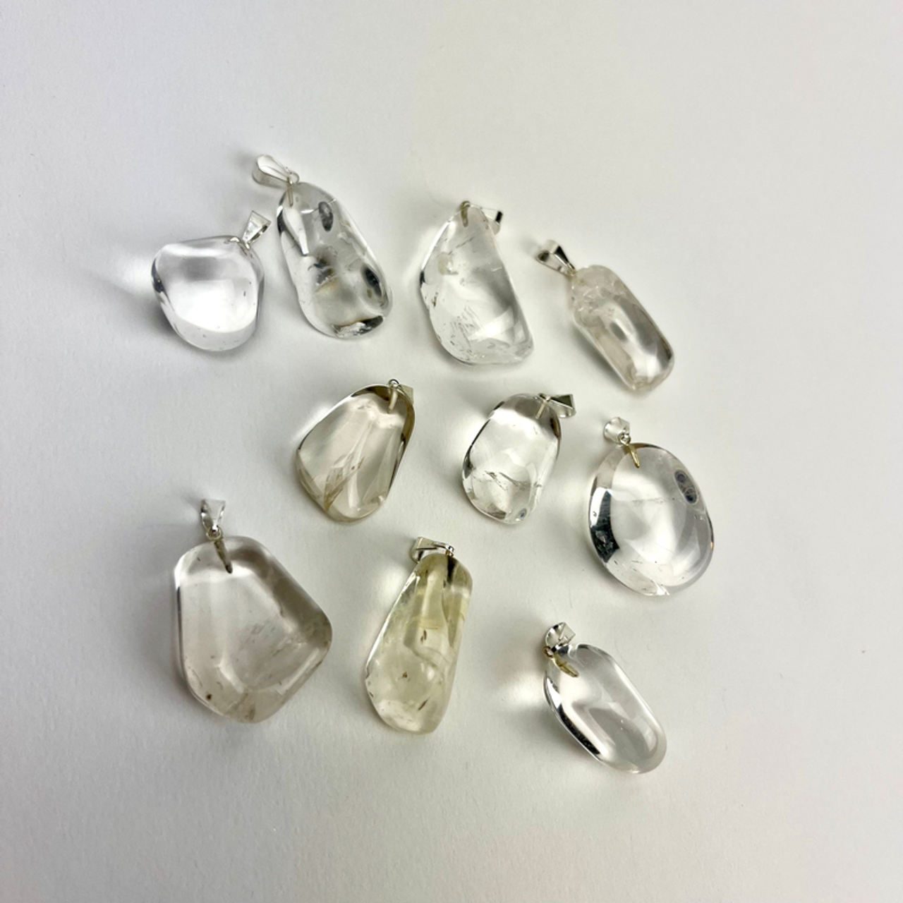 *Tumbled Stone Pendant | 20-30mm | Brazil