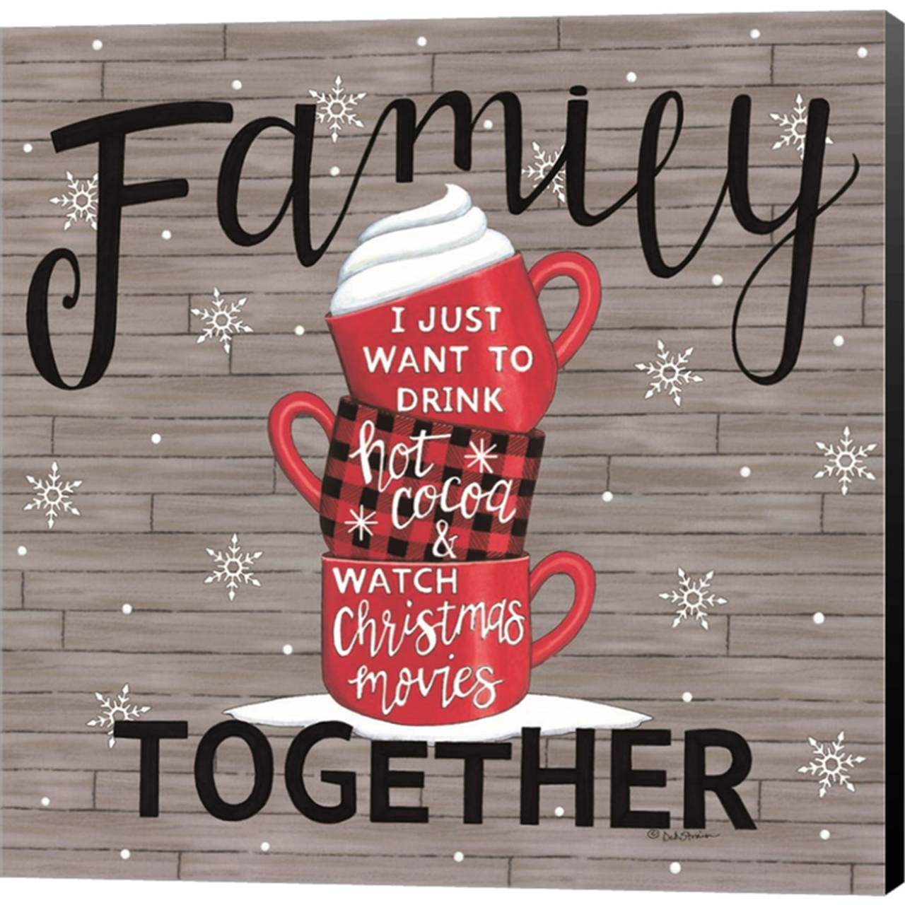 Family Together by Deb Strain, Canvas Art