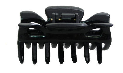 Large Patent Cover Hair Claw Black - 9745-01