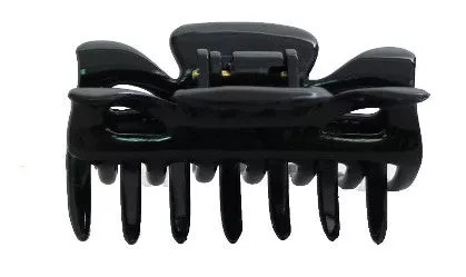 Large Patent Cover Hair Claw Black - 9745-10