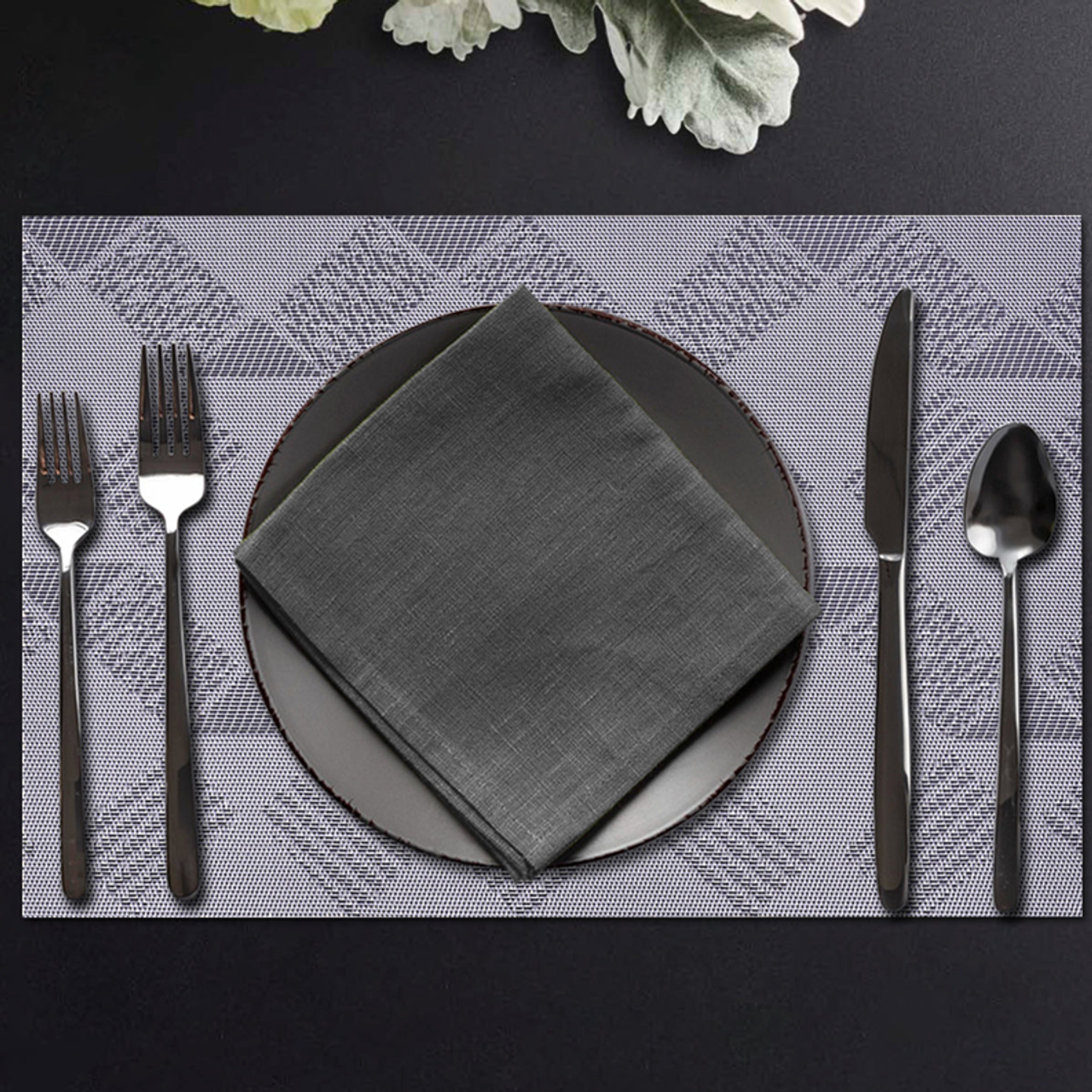 Exquisite PVC Placemats for Dining Table