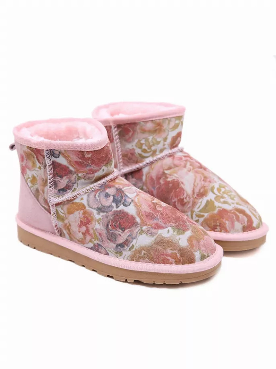 Smaibulun Ugg | Faux Fur-Lined Suede Low Boot - S001273B001855P000147V046 Smaibulun Ugg | Faux Fur-Lined Suede Low Boot - S001273B001855P000147V046