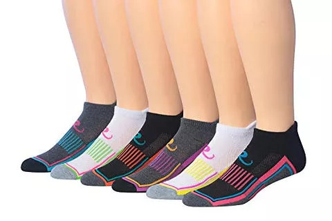 Ronnox Men's 6-Pairs Low Cut Running & Athletic Performance Socks - MRLT01-A-ML