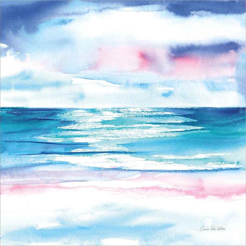 Turquoise Sea I by Aimee Del Valle, Canvas Art - C1067366-0240000-AAAACMA