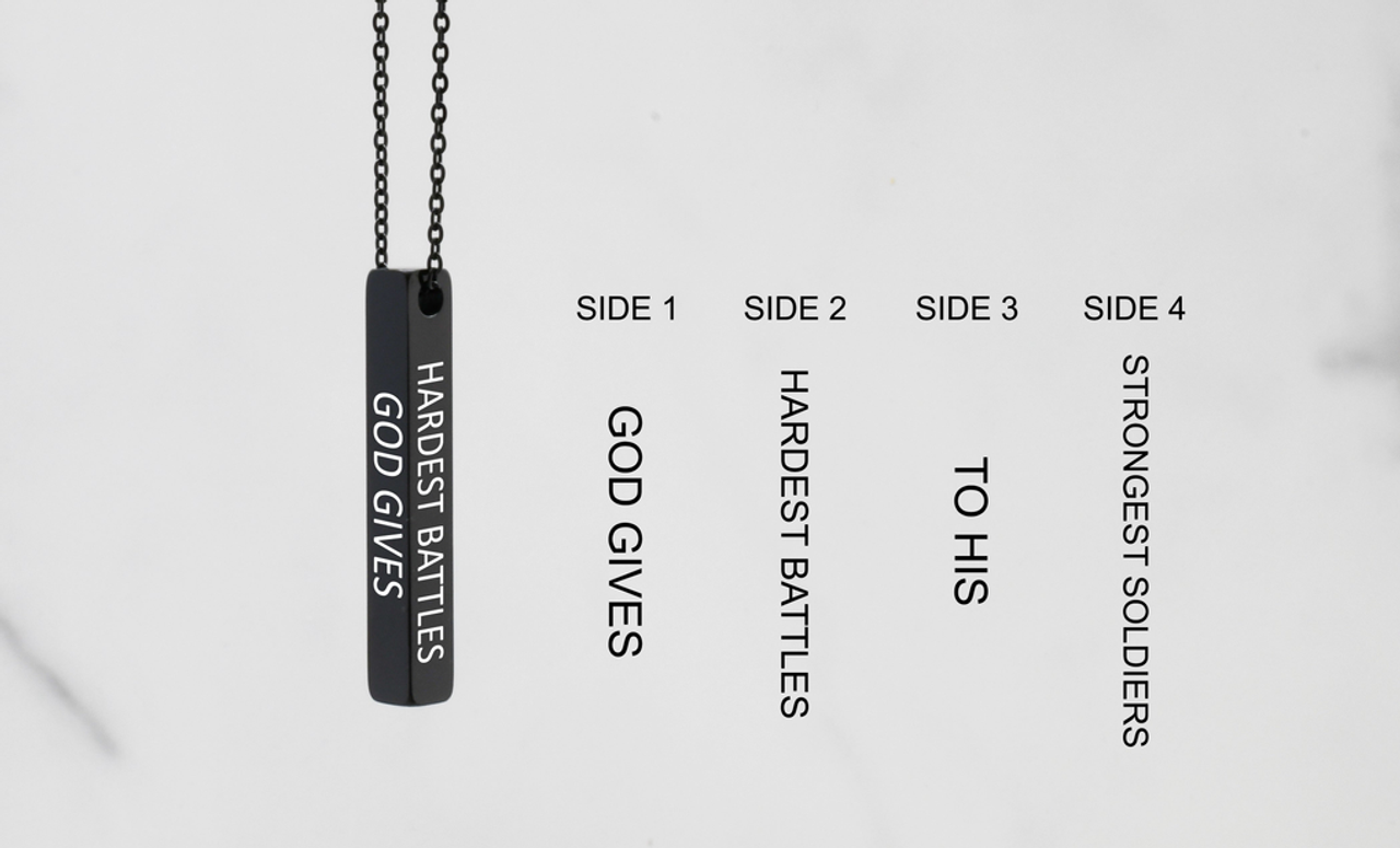 3D Vertical Bar Necklace With Austrian Crystal - PinkBox3-9758 3D Vertical Bar Necklace With Austrian Crystal - PinkBox3-9758