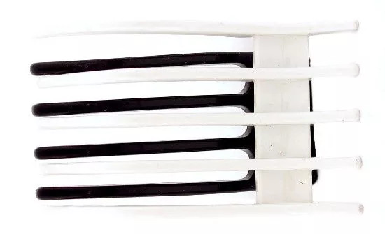 Black & White Combination Salon Hairpin - 1191-06