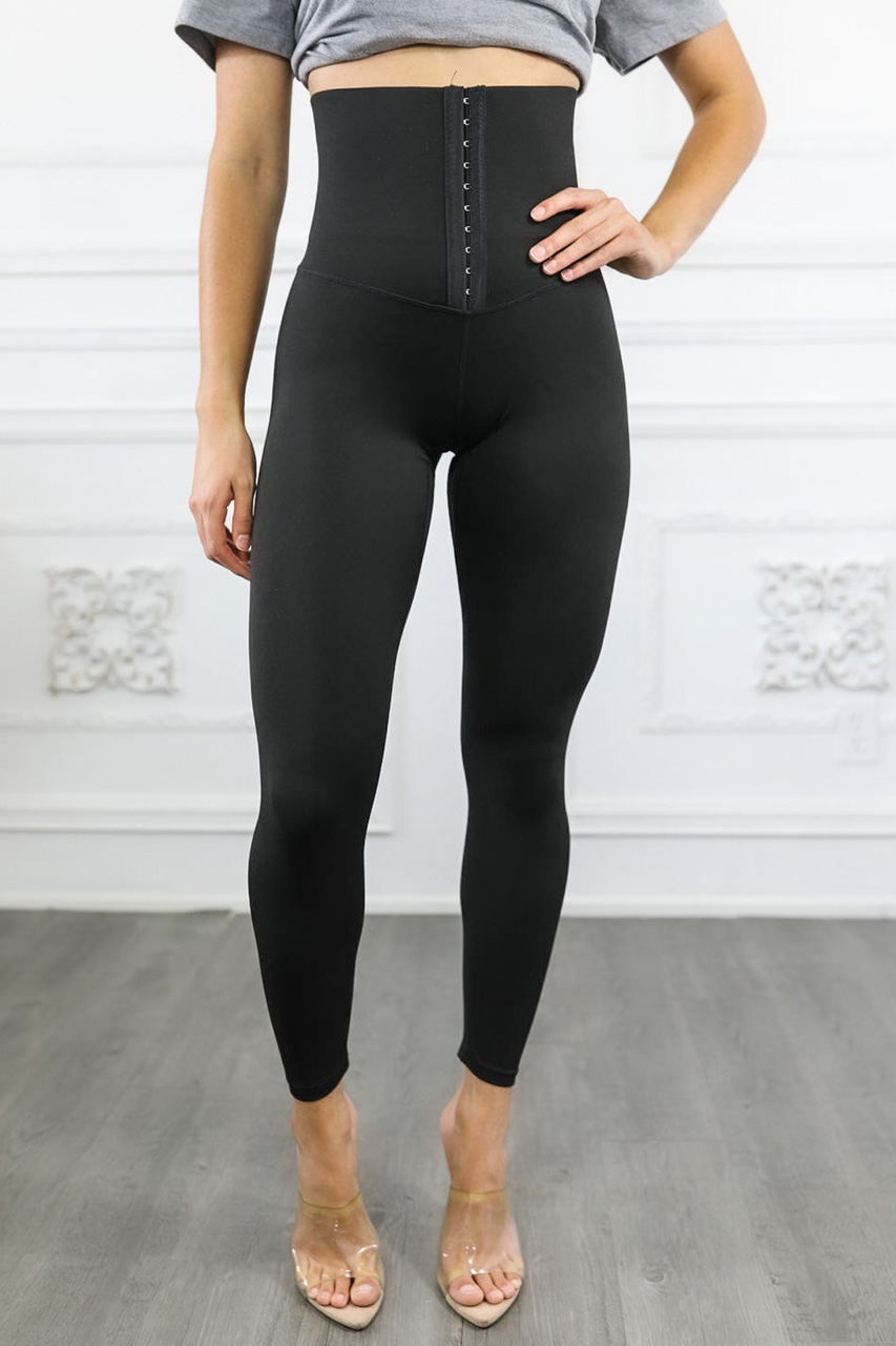 Tummy Control 3 Hook Corset Leggings