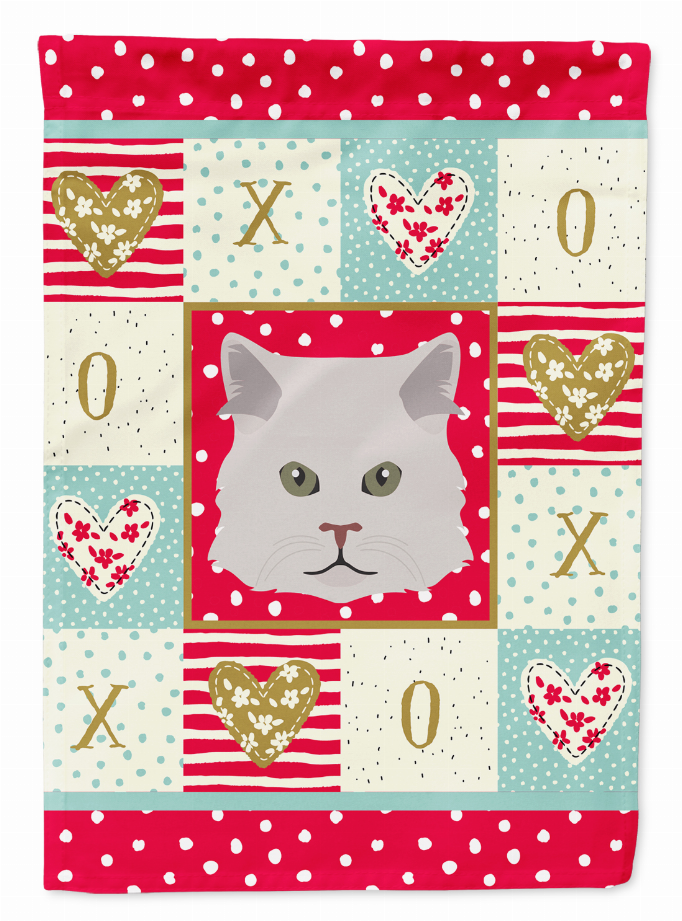 Persian Traditional Cat Love Flag Canvas House Size