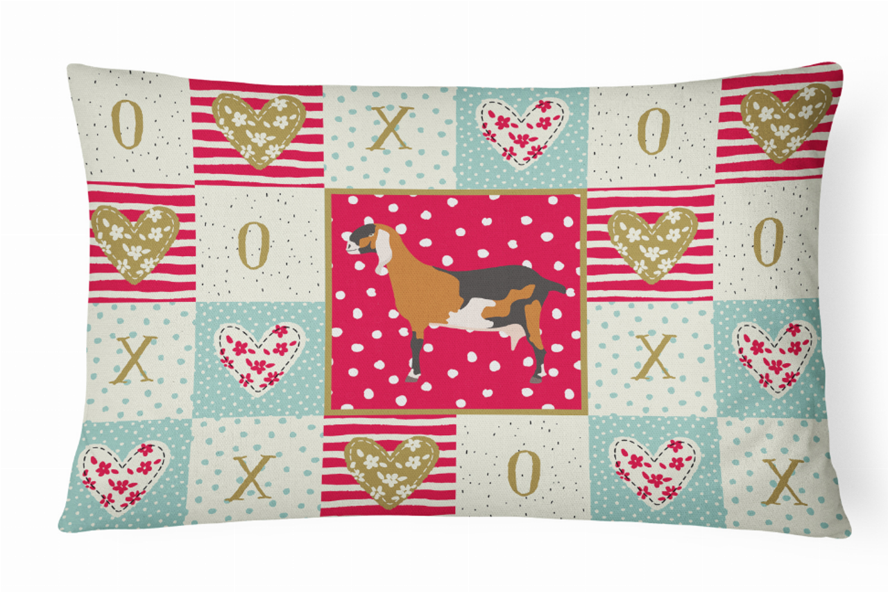 Animal Art Love Fabric Decorative Pillow - CK5310PW1216