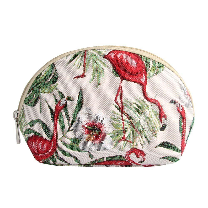 Flamingo Cosmetic Make Up Bag