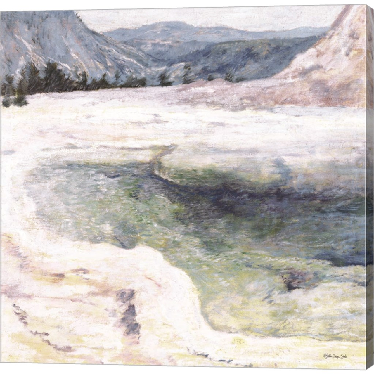 Mountain Lake by Stellar Design Studio, Canvas Art