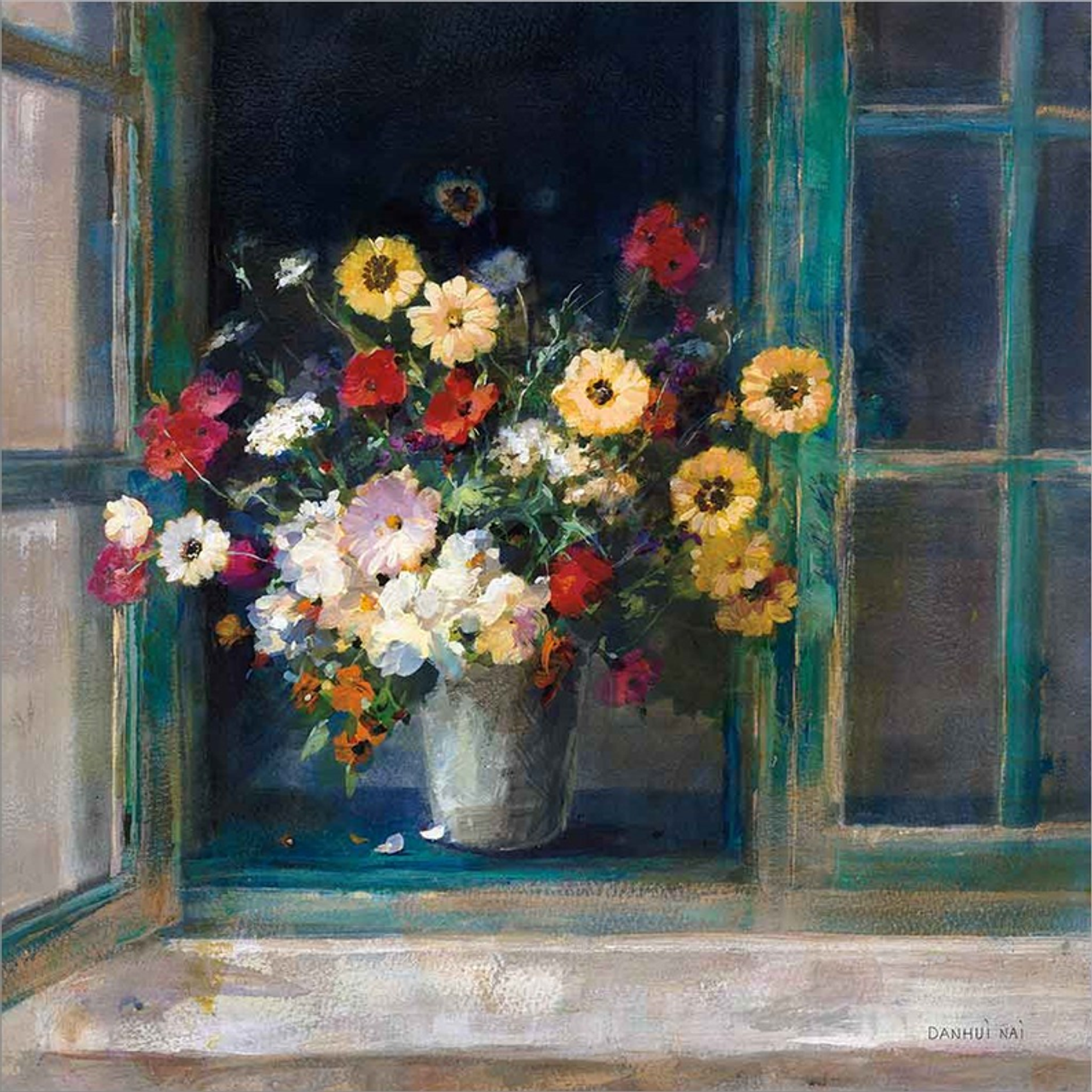 All Abloom by Danhui Nai, Canvas Art - C1069777-0120000-AAAACMA