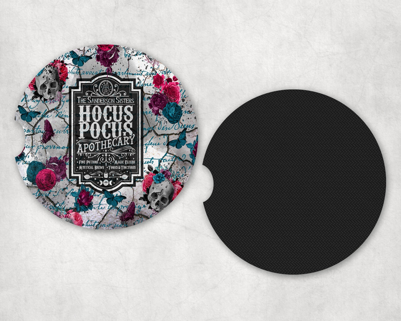 Hocus Pocus|Car Coaster Set