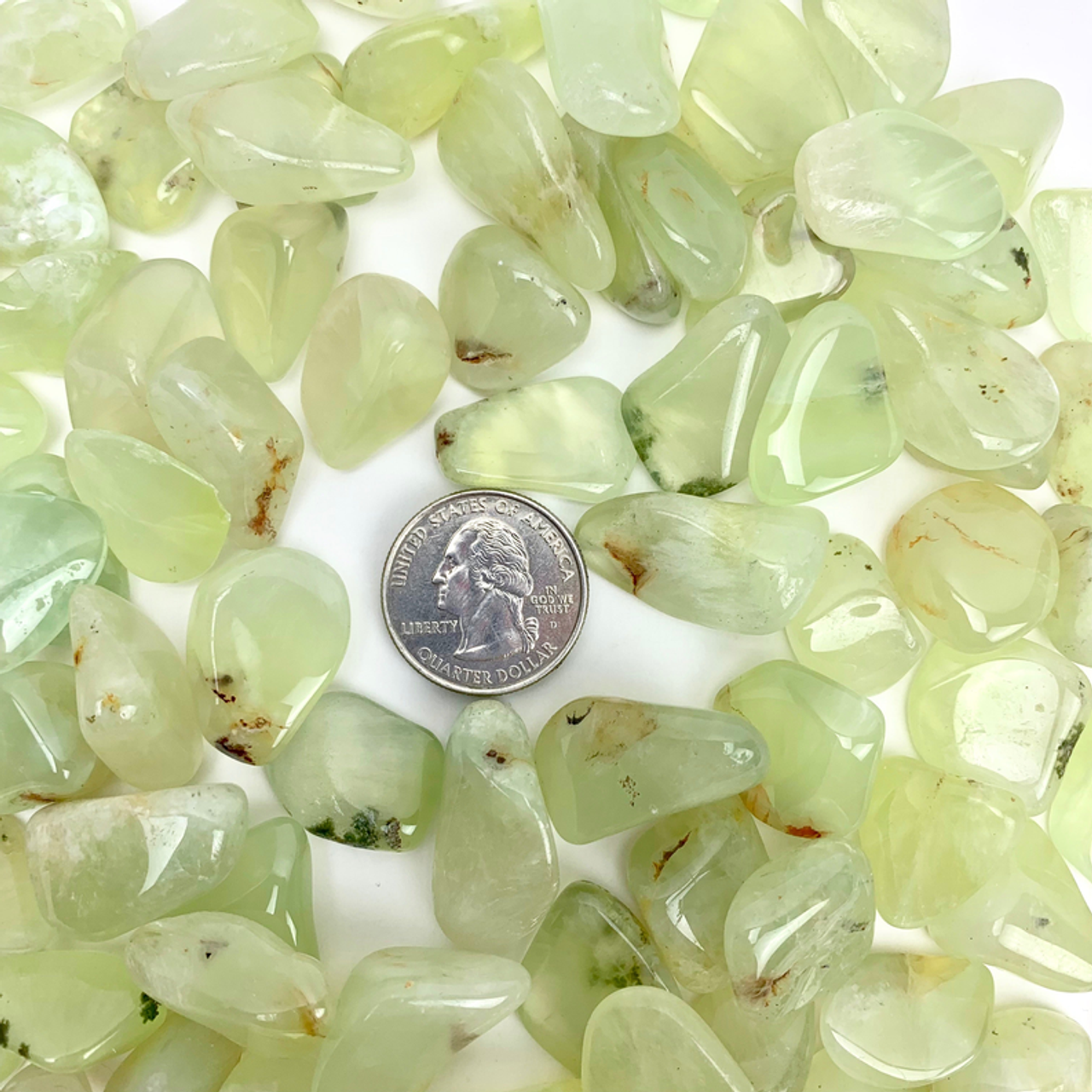 *Prehnite | Tumbled | Australia | 1/2 lb