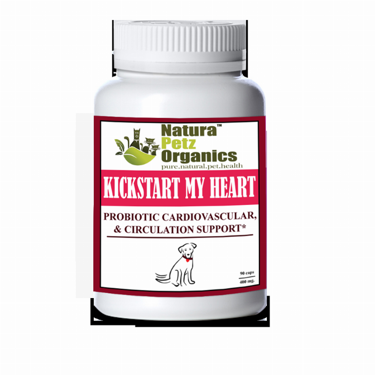 Kick Start My Heart Probiotic Heart (Cardiovascular) & Circulation Support* - KICKSALSDOG