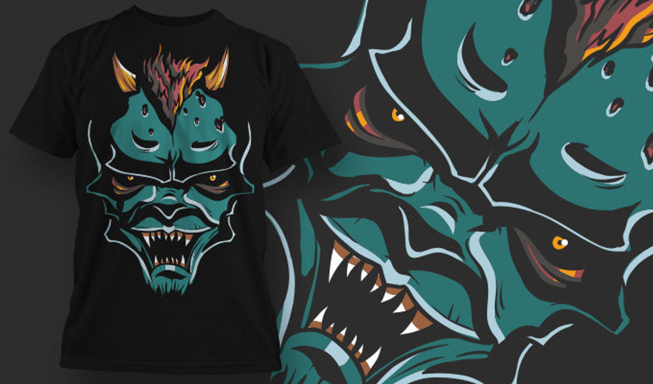 Devil EPS Premium T-Shirt