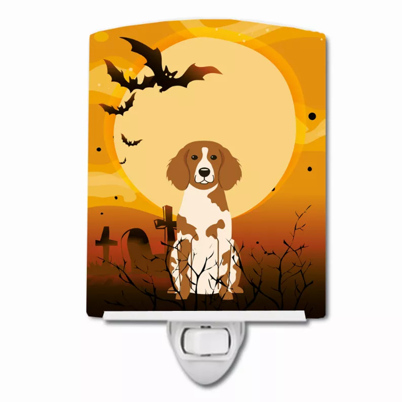 Halloween Design with Dog Ceramic Night Light - S000213B001695P099875V000