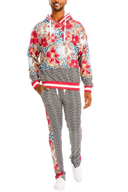 PRINT SWEAT SET - SET204-L