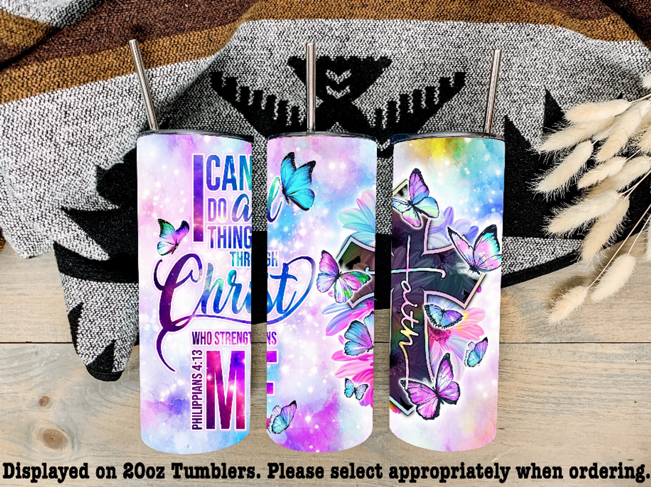 I Can Do All Things Steel Tumbler