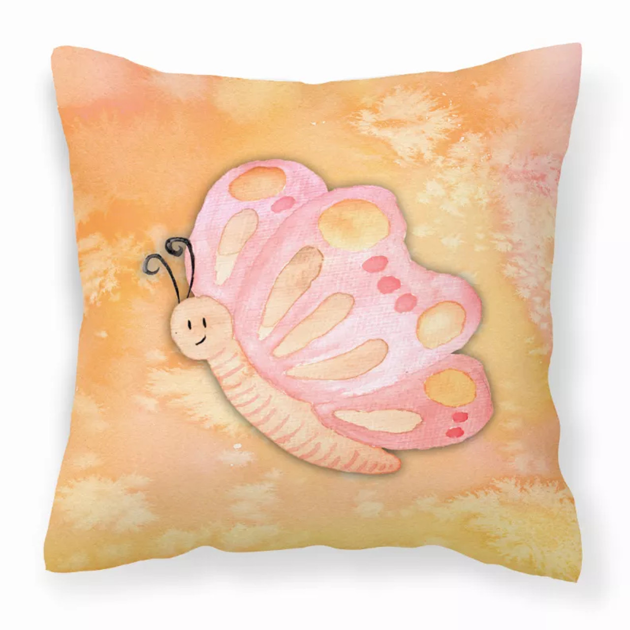 Animals/Birds Watercolor Fabric Decorative Pillow - BB7384PW1818