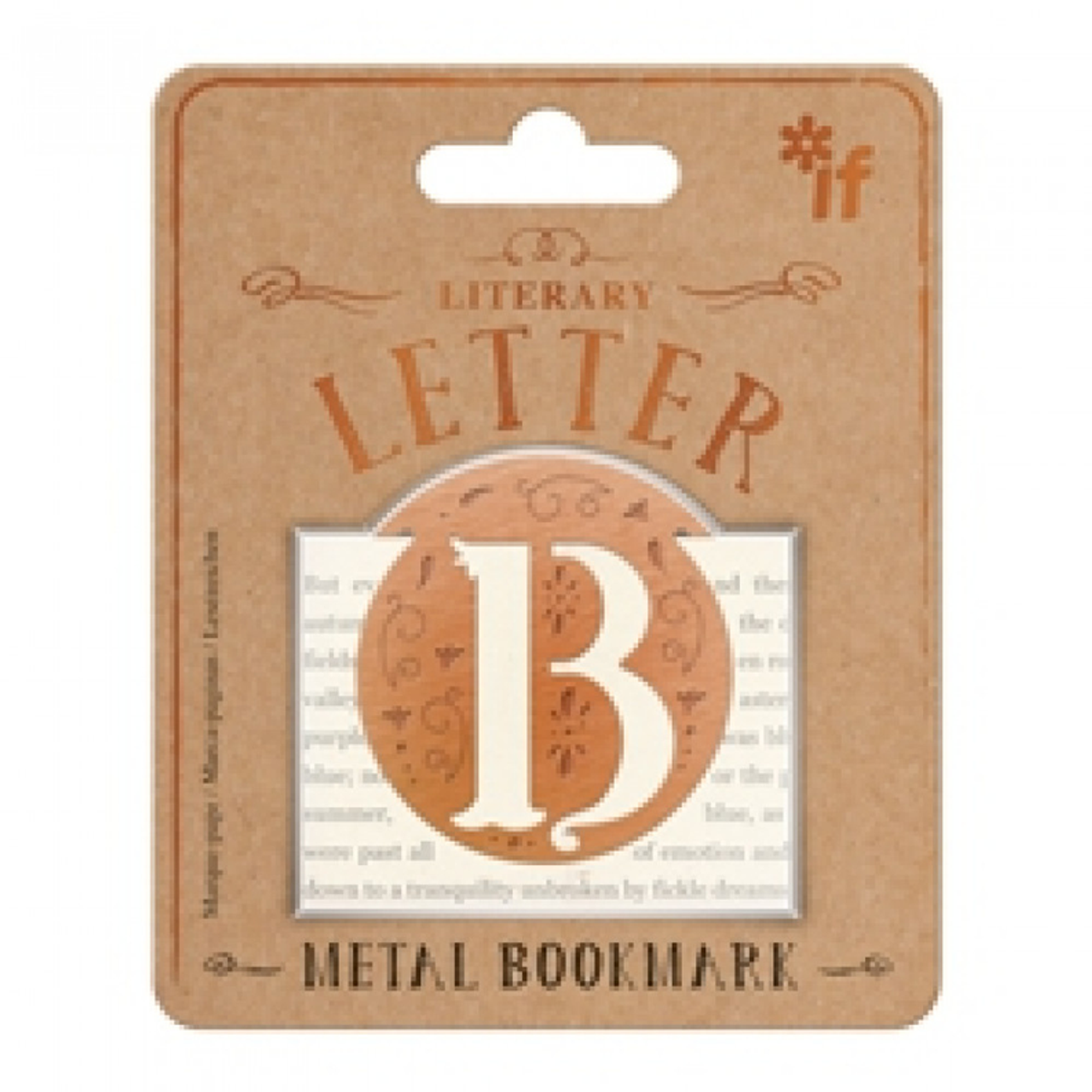 Literary Letters Bookmark - S002250B002672P000041V002