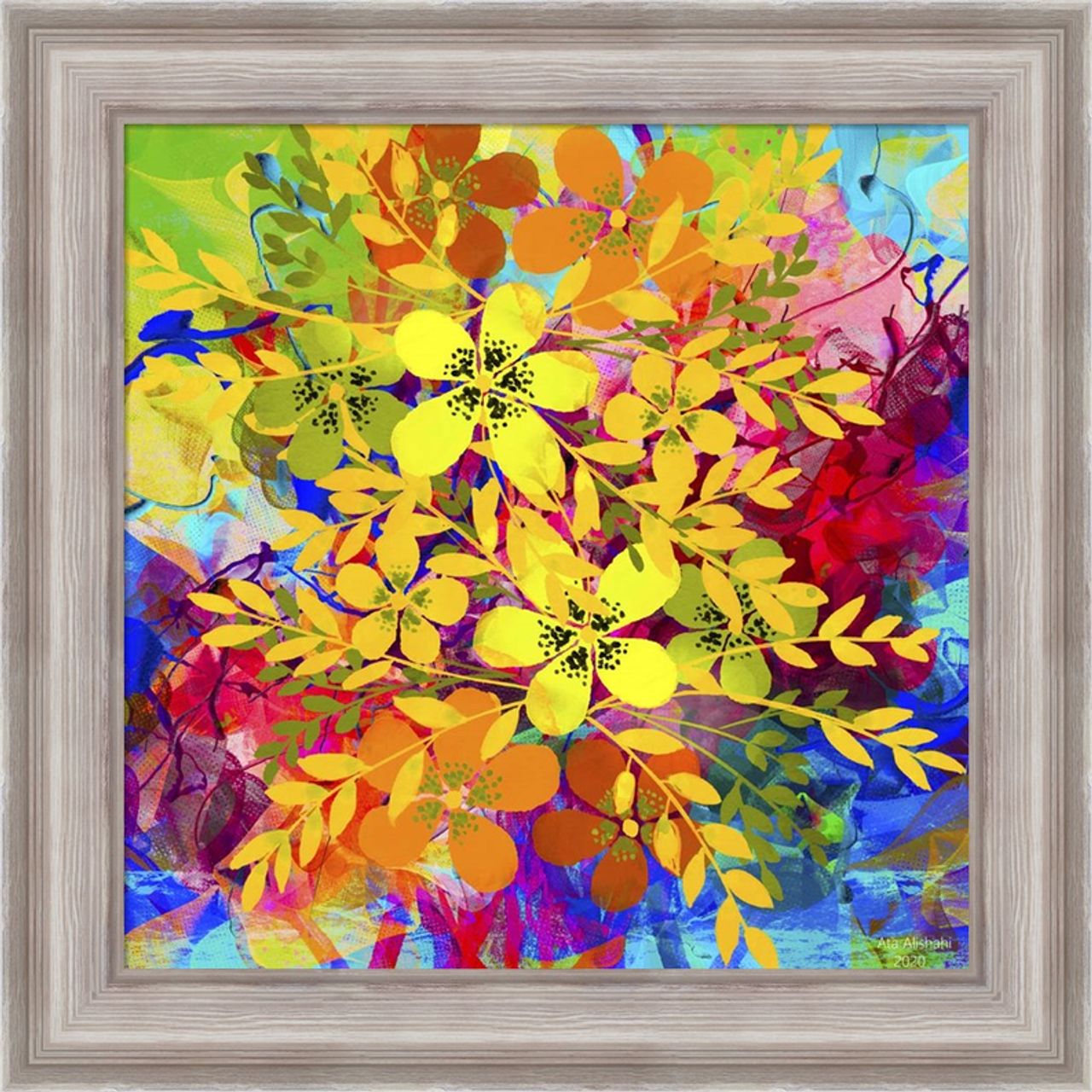 Emotional Journey 13 by Ata Alishahi, Framed Wall Art