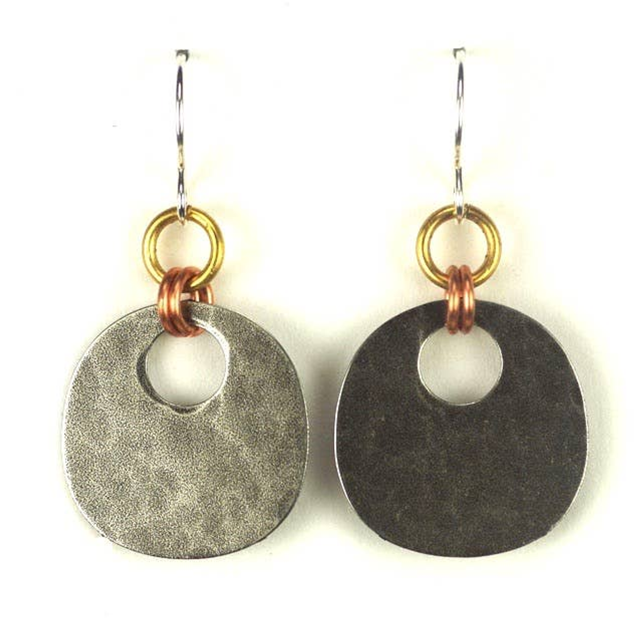 Large Oval with Jump Rings - 6857-N