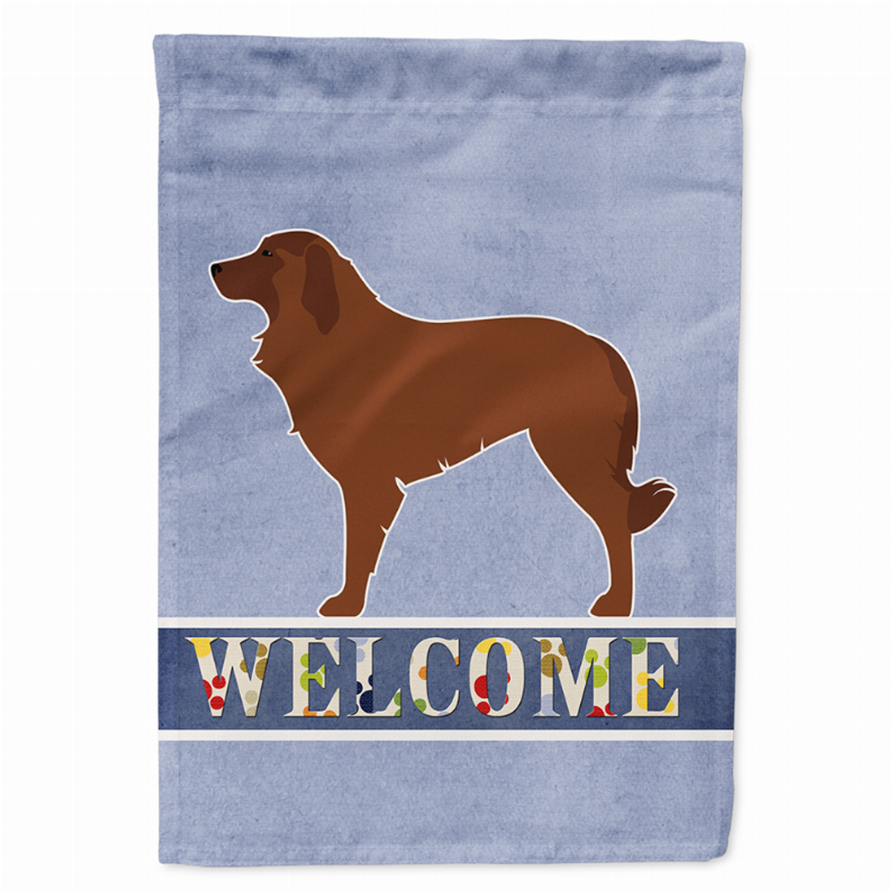 Welcome/Dog Breed Flag Canvas - BB5535CHF