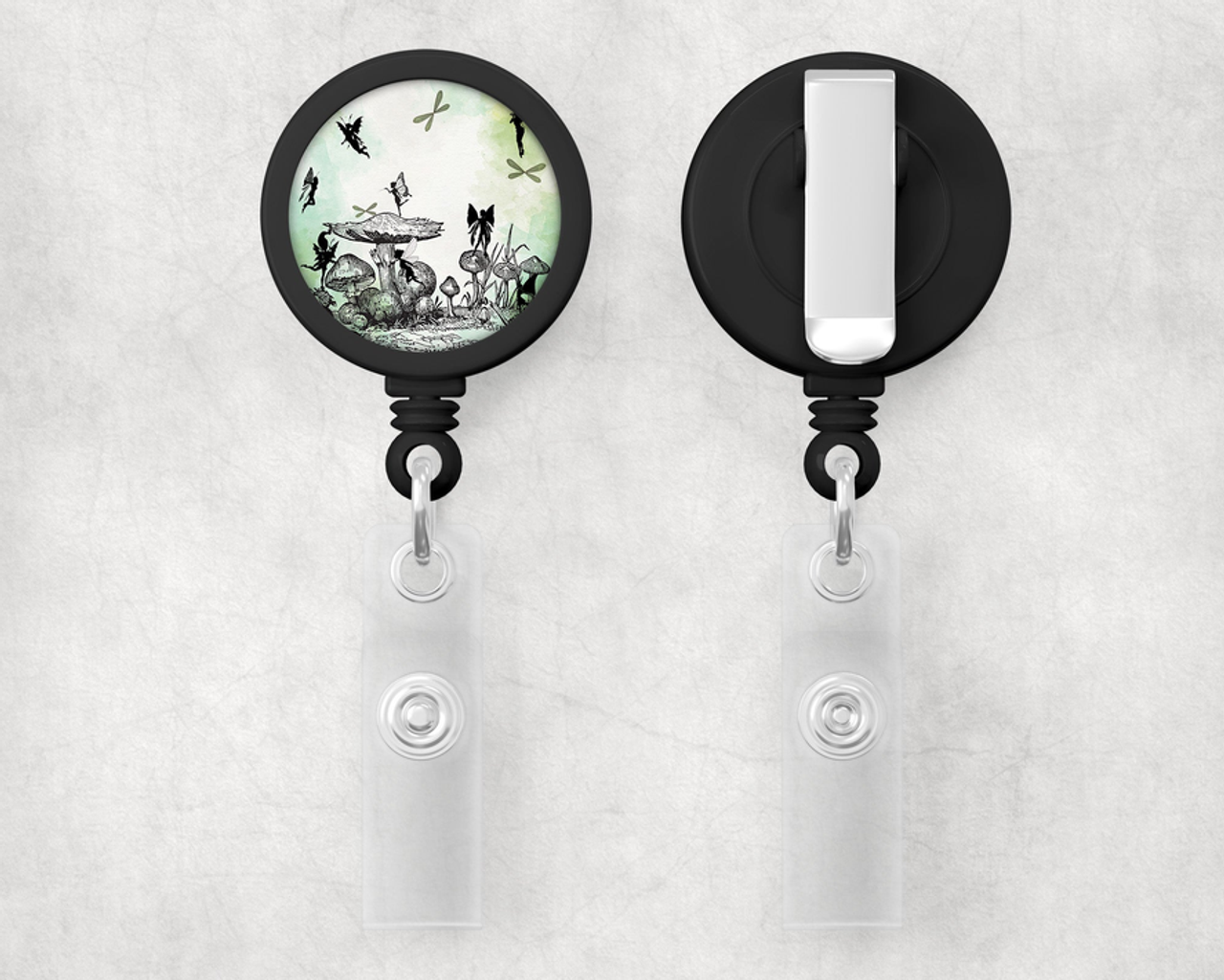 Fairies 1" Retractable Badge Reel