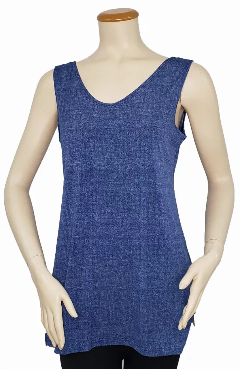 Tank Top With Reversible Neckline - S001372B002006P000175V004