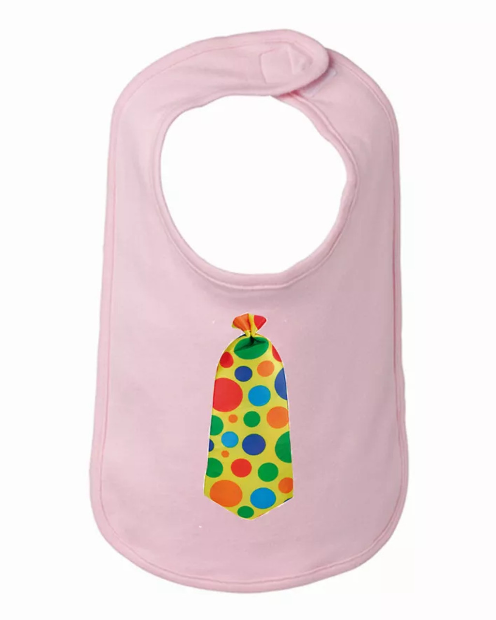 Clown Tie Funny Baby and Toddler Bib One Size - S000422B001311P000031V003