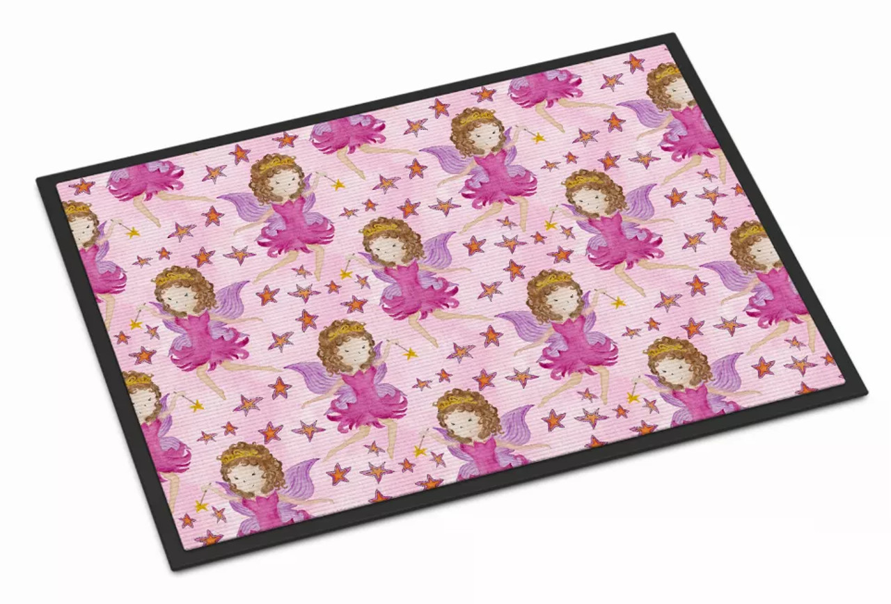 Princess Watercolor Indoor or Outdoor Mat - S000213B001695P087999V007