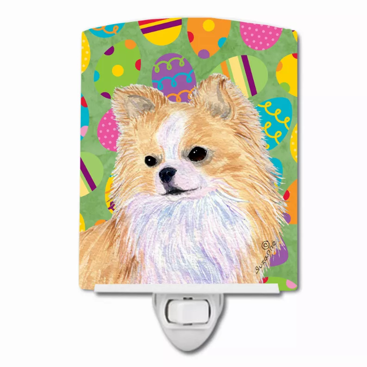 Easter Eggtravaganza Dog Art Ceramic Night Light - S000213B001695P103958V000