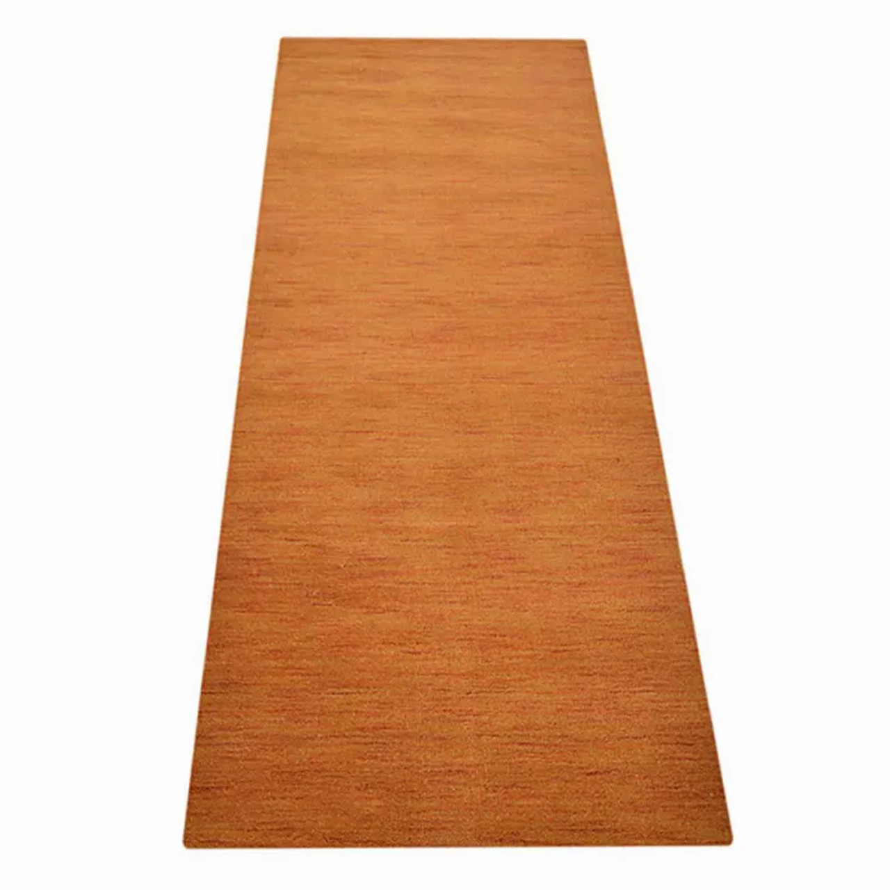 Rugsotic Carpets Hand Knotted Loom Wool Runner Area Rug Solid - S001733B002199P000061V021