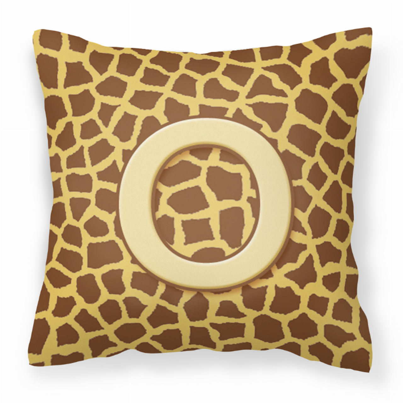 Monogram Letter Fabric Decorative Pillow - CJ1025-OPW1414