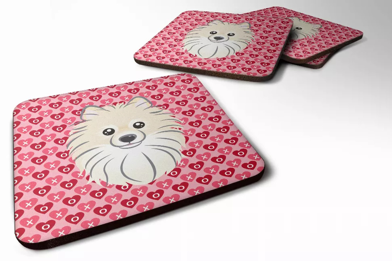 Pomeranian Foam Coaster