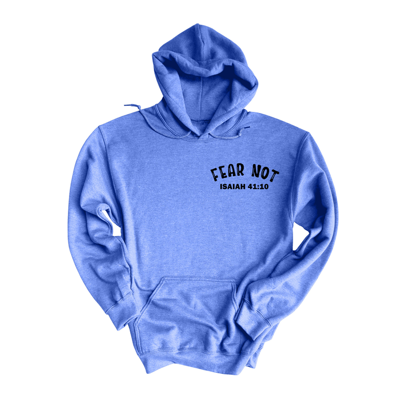 Isaiah 41:10 Fear Not Cotton Blend Hoodies By Pink Box - PinkBox3-3662