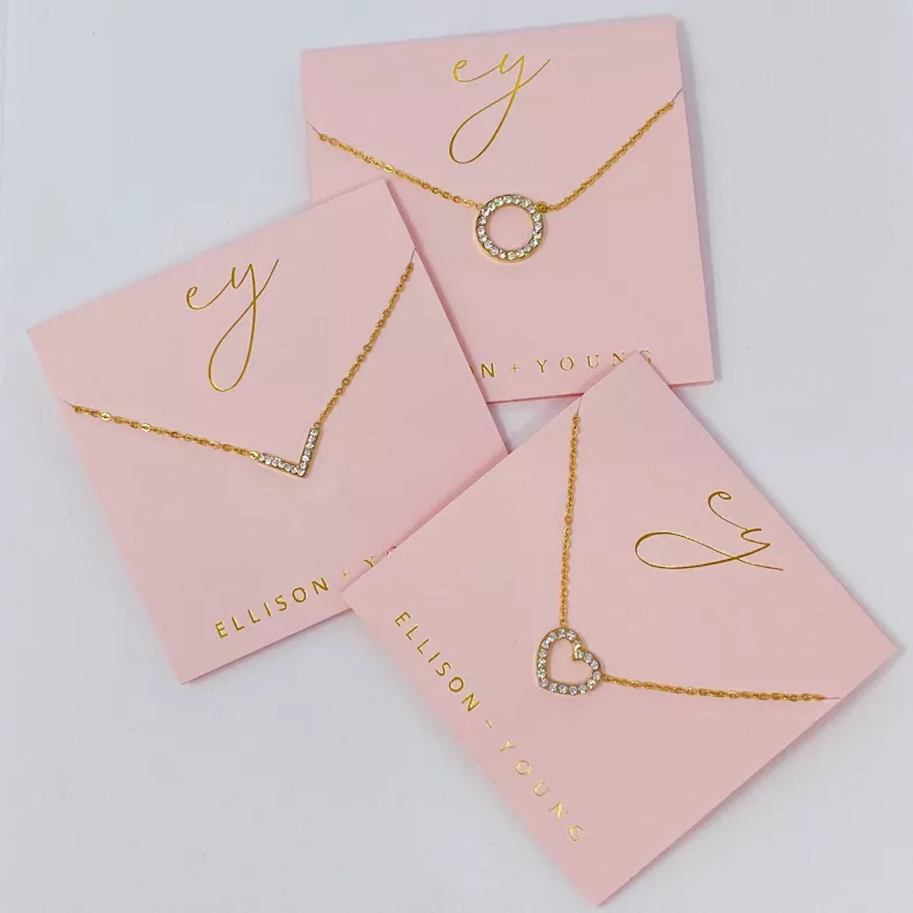 Modern Shiny Shape Necklace - 53892021JDN8100