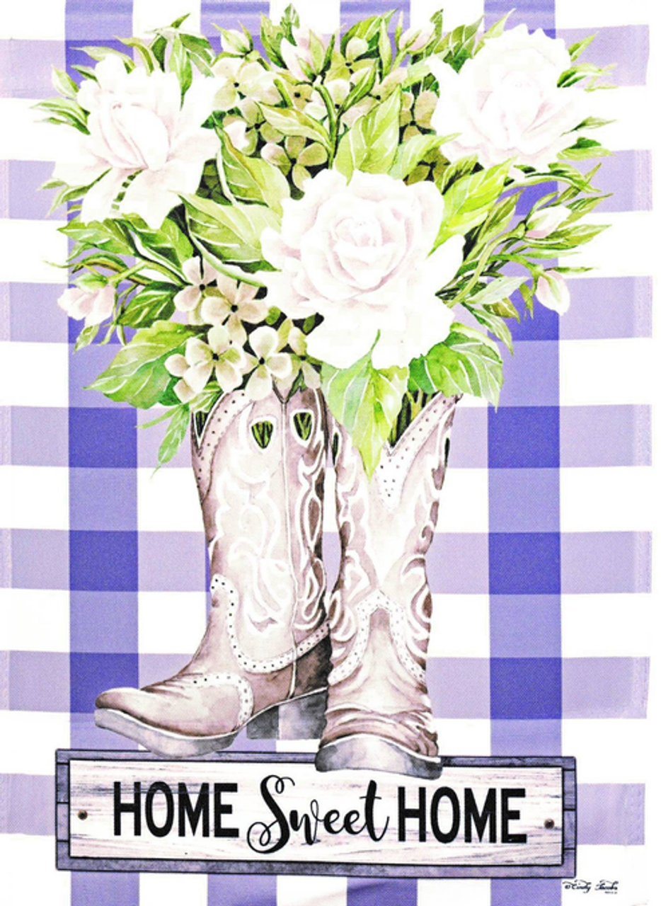 Flag Home Sweet Home Boots