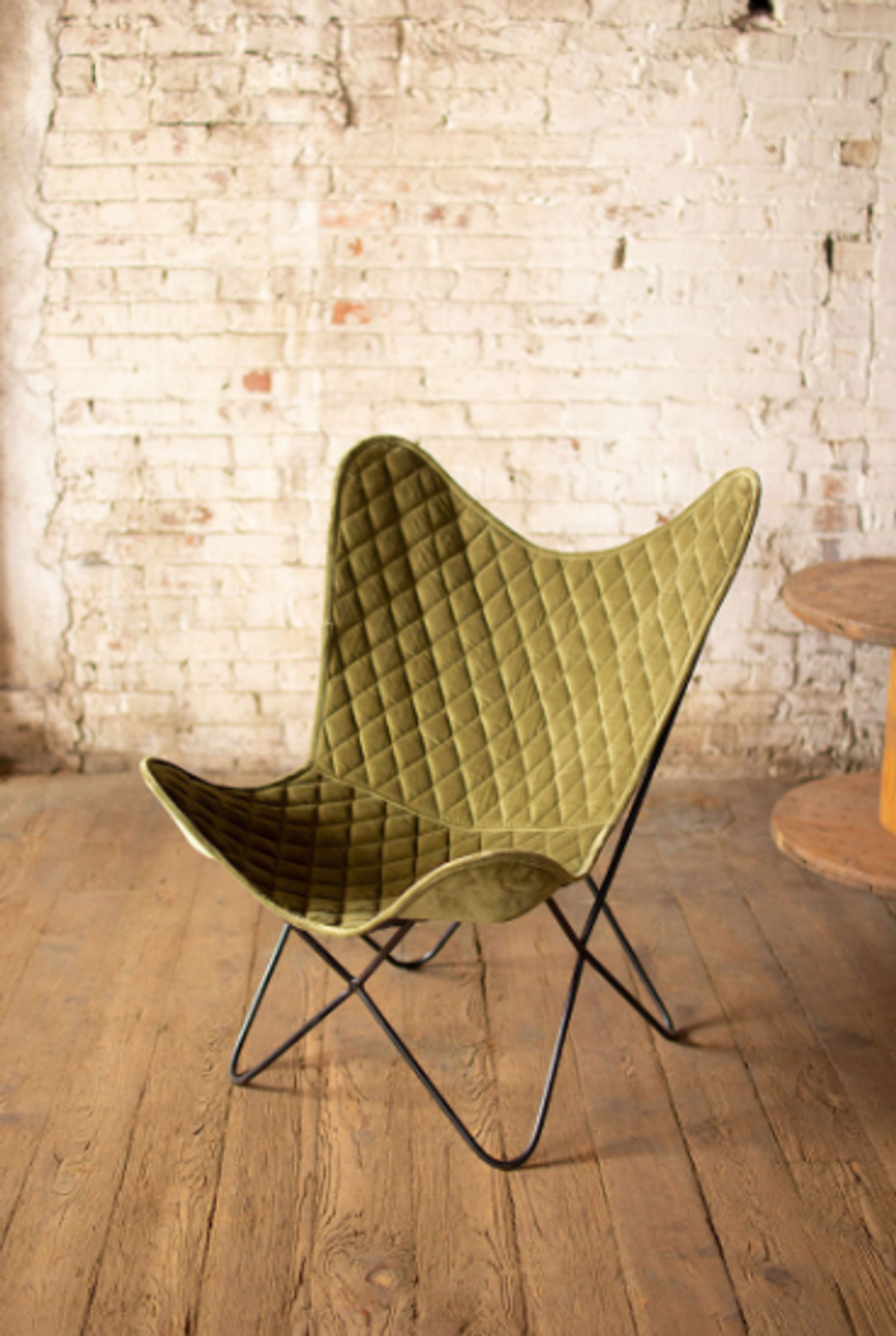 Velvet Butterfly Chair - XNKHU1045