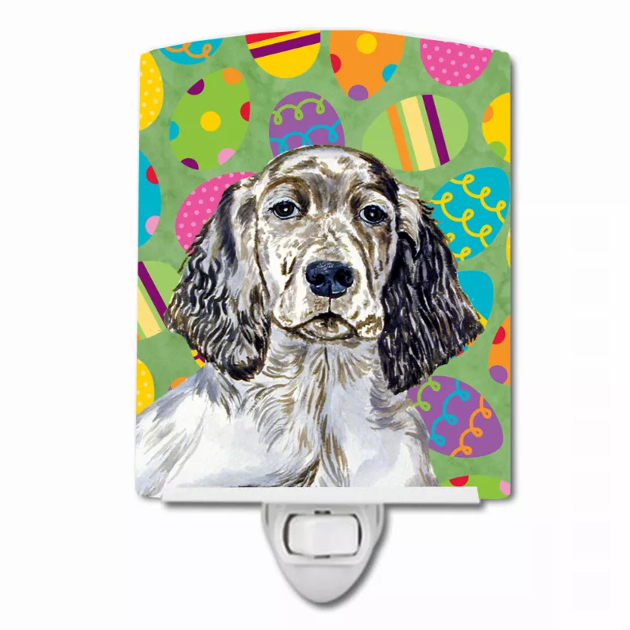 Easter Eggtravaganza Dog Art Ceramic Night Light - S000213B001695P102536V000