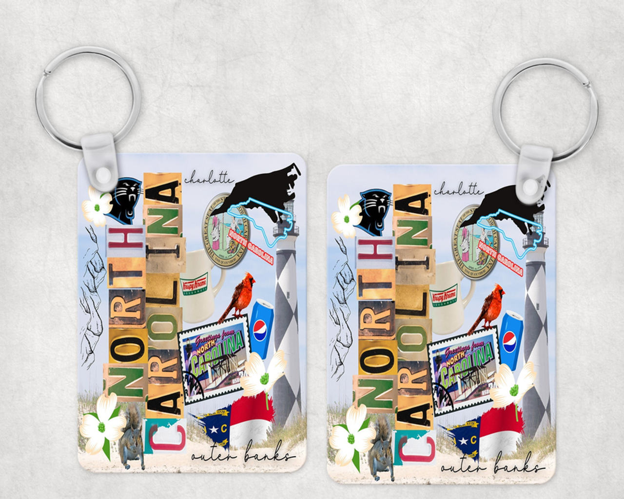 North Carolina - Keychain